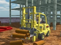 Forklift drive simulator