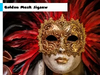 Golden mask jigsaw