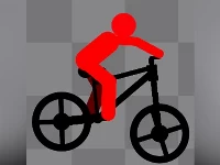 Stickman bike runner