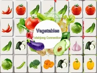 Vegetables mahjong connection