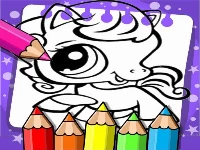 Littlest pet shop coloring book