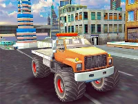 Monster truck stunts free jeep racing games