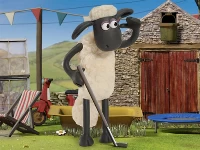 Shaun the sheep baahmy golf