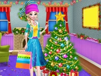 Christmas tree decoration and dress up