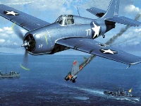 Aviation art air combat puzzle