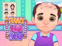 Funny hair salon