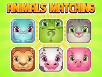 Animals memory matching