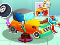 Animal auto repair shop