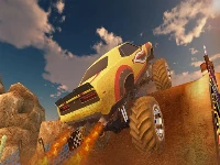 Ultimate mmx heavy monster truck : police chase racing