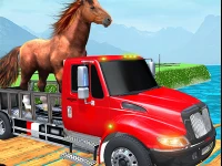 Farm animal transport truck game