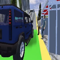 Offroad hummer uphill jeep driver game