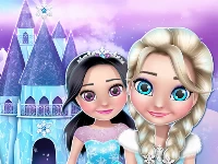 Ice princess doll house