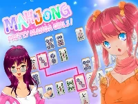 Mahjong pretty manga girls