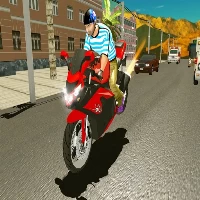 Highway bike traffic moto racer 2020