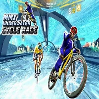 Underwater bicycle racing tracks : bmx impossible stunt