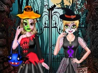 Sister s halloween dresses