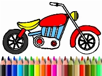 Bts motorbike coloring