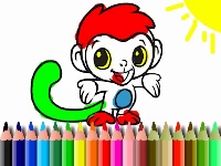 Bts monkey coloring