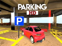 Modern car parking hd