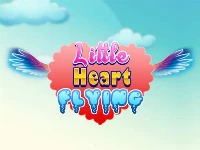 Little heart flying