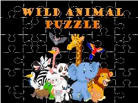 Wild animals puzzle