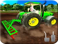 Tractor farming simulation