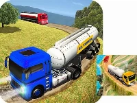 Oil tanker truck game