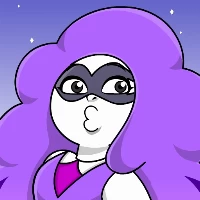 Purple jewel dress up game