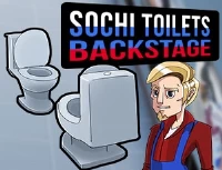 Sochi toilets : backstage