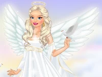 Sweet angel dress-up