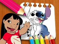 Lilo and stitch coloring book