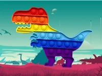 Dinosaur pop it jigsaw