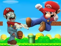 Super mario shoot zombies