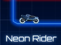 Neon bike race