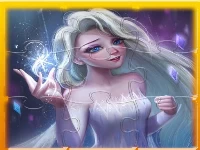 Elsa frozen jigsaw puzzle