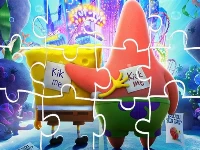 Spongebob sponge on the run jigsaw game