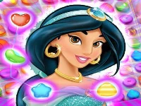 Jasmine aladdin match 3 puzzle