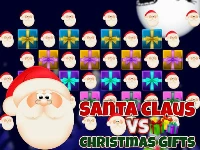 Santa claus vs christmas gifts