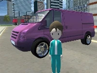 Squid gamer city driving gang