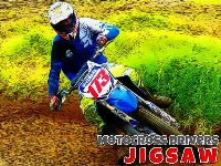 Motocross drivers jigsaw