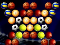 Bubble shooter golden football