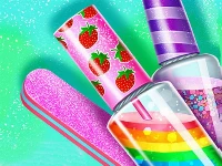 Candy nail art fashion