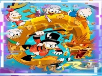 Duck tales match 3 puzzle