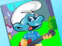 Smurf dress up