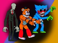 Monsters attack impostor squad