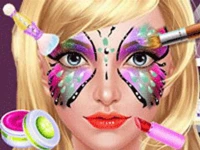 Face paint salon - makeover game