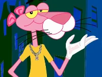 Pink panther dress up