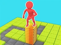 Stack maze puzzle game 3d