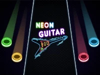 Neon guitar game