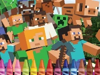 4gameground - minecraft coloring